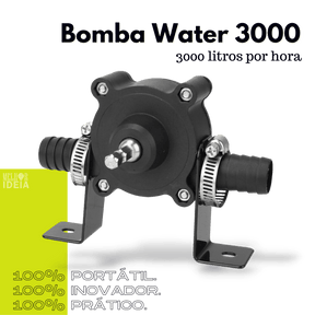 Casa E Jardim - Bomba Water 3000 | Bomba De Água Para Furadeira