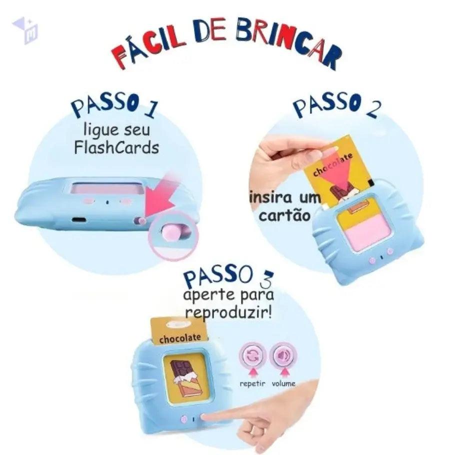 brinquedo flashcards para aprender ingles