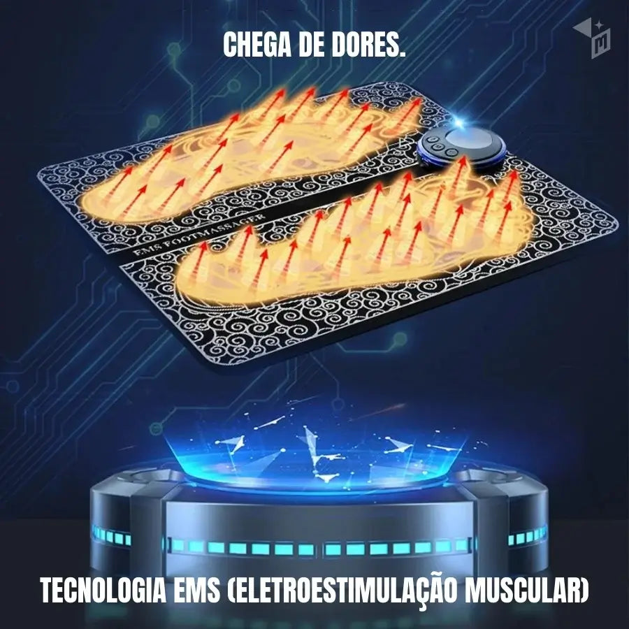 massageador de pes eletrico profeet da loja melhorideia